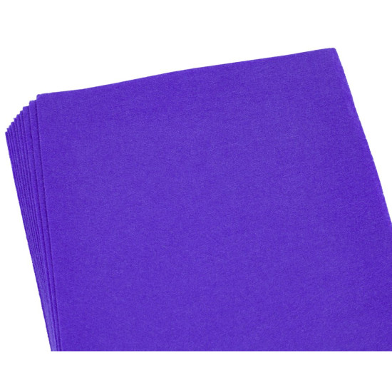 Фетр Medium MHQ170-035  20 * 30см,  10 аркушів, 1.2мм, фіолетовий (170MHQ-036)