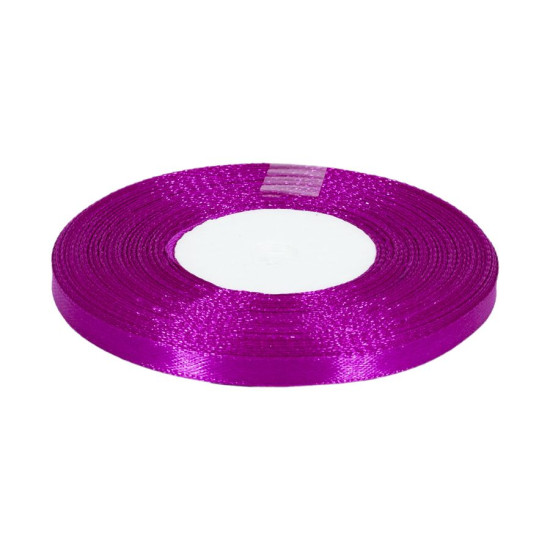 Атласна стрічка пурпурна LA0633-29, 0.6x33m 10шт Фіолетовий Unison (LA0633-29)