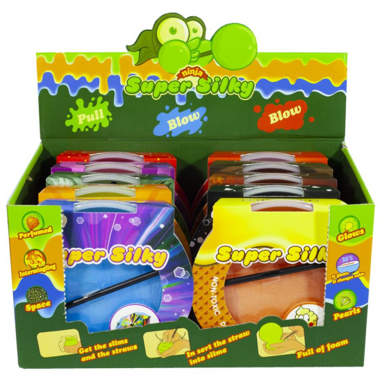 Игрушка-слайм "Вкусняшка-фрукты" в банке 300г, 5300-8 (5300-8)