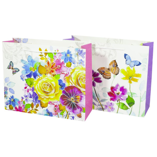 Пакеты 55x40x15см подарочные фольгированные, Unison, 876H-XL (876H-XL)