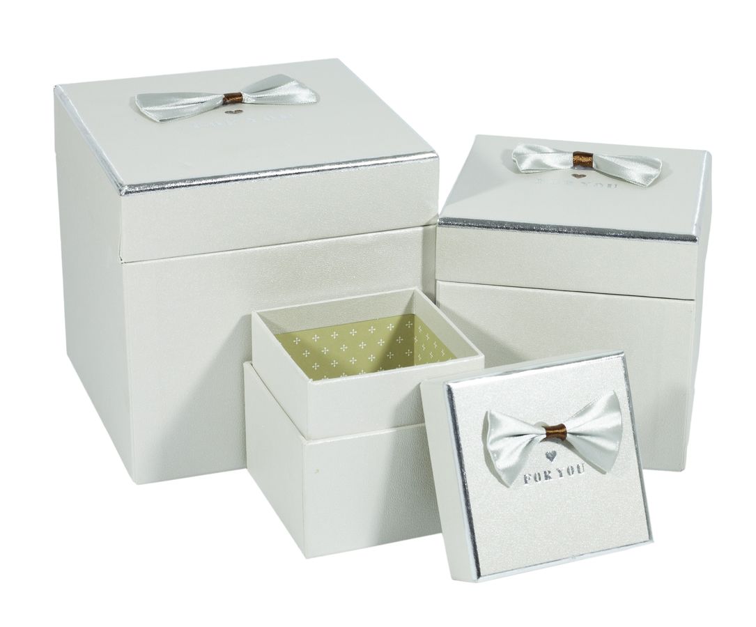 Коробки подарочные квадратная, в наборе -3шт., Unison, 05101-15 (05101-15)