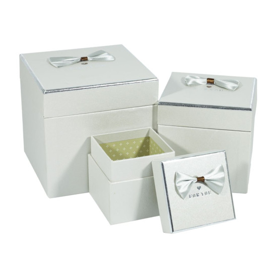 Коробки подарочные квадратная, в наборе -3шт., Unison, 05101-15 (05101-15)