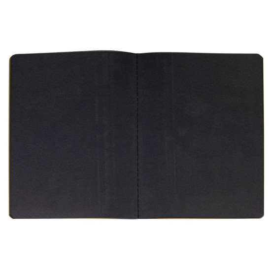 Блокноты-черные листы, обл. крафт, А5- 20 листов "Месяц неон" (3202-03)