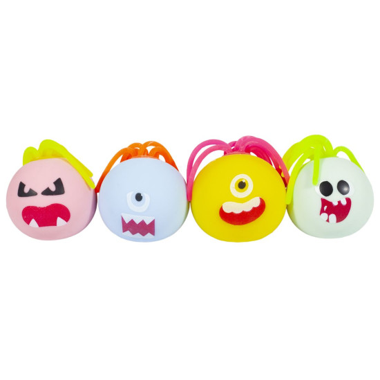 Игрушка-антистресс  5 см "Голова человечка" 4 вида, 202-2 (202-2)