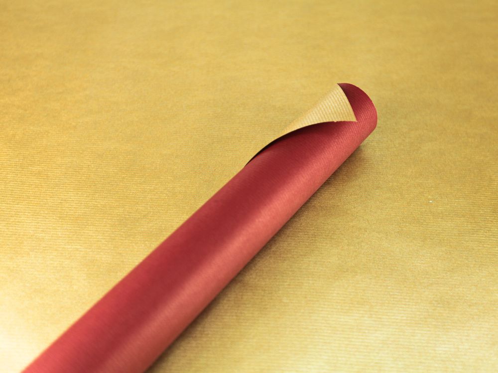 Бумага упаковочная крафт-двосторонний 0,7 х 7м Unison (Пт 475.21)