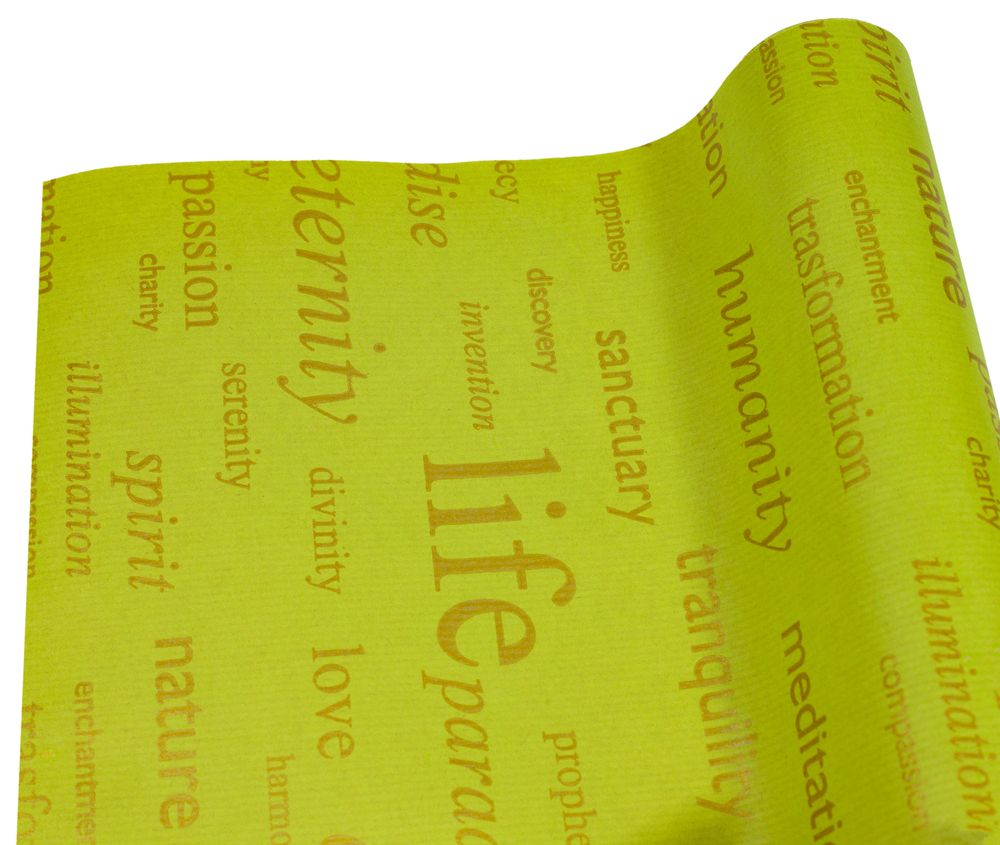 Бумага упаковочная крафт-двосторонний 0,7 х 7м Разноцветный Unison (Пт 480.15)