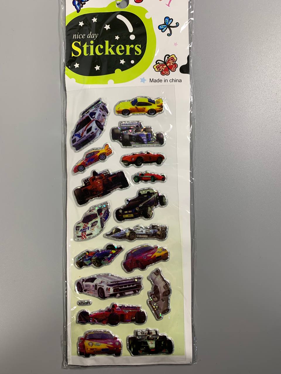 Наклейки 25 х 8см, 20шт/уп Разноцветный Unison (XT-017)