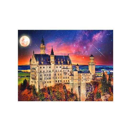 Картина за номерами "Замок під місячним сяйвом" 40 * 50см, крас.-акрил, кисть-3шт. (RA3611)