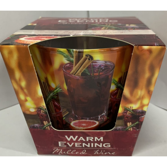 Свеча ароматическая «Теплый вечер» Разноцветный Bartek Candles (50456 Mulled wine)