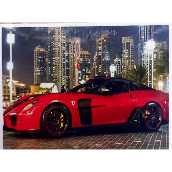 Алмазная мозаика 30 х 40см "Спорткар" рулон в PVC (без подрамника) Разноцветный Unison (60165_O GLD)