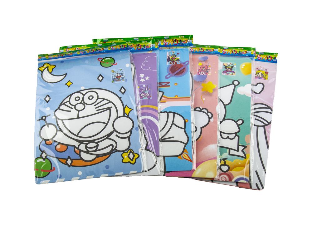 Набір для творчості "Прикрась картину піском кольоровим" 30 х 20см Чорний Без бренду (7947-2)