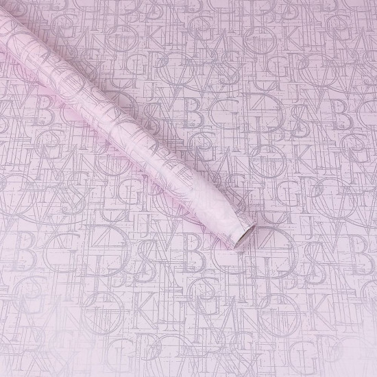 Бумага упаковочная крафт-двосторонний 0,7 х 7м Розовый Unison (Пт 500.9)