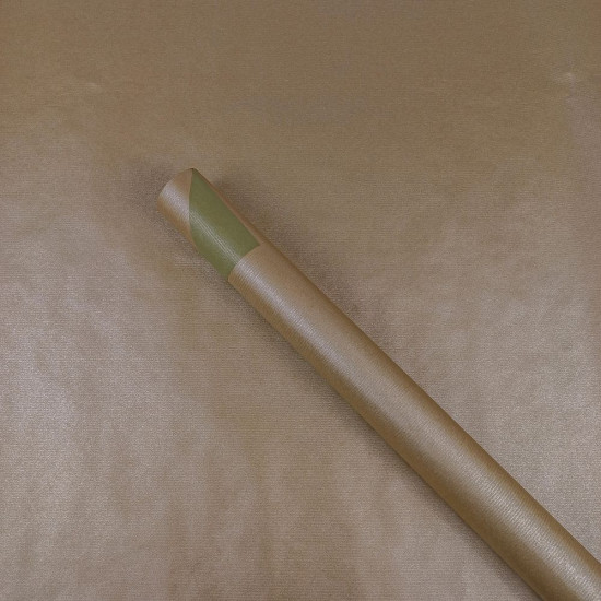 Папір пакувальний крафт-двосторонній 0,7 х 7м Золотий Unison (Пт 475.37)