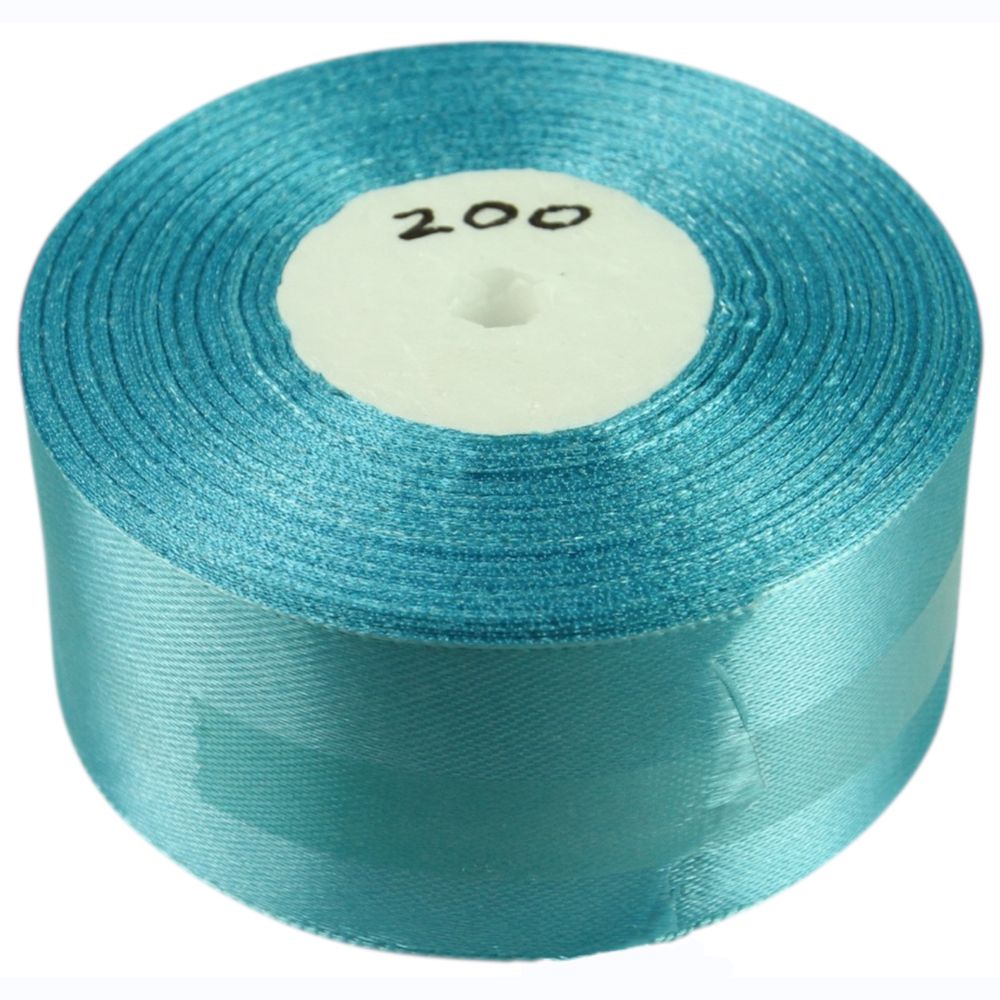 Атласная лента 4см (±5мм) x 33м Голубой Unison (LA4033-200)