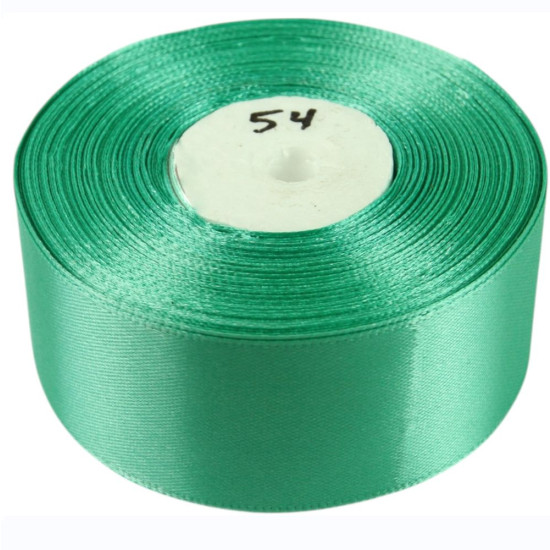 Атласная лента 4см (±5мм) x 33м Зеленый Marill (LA4033-54)