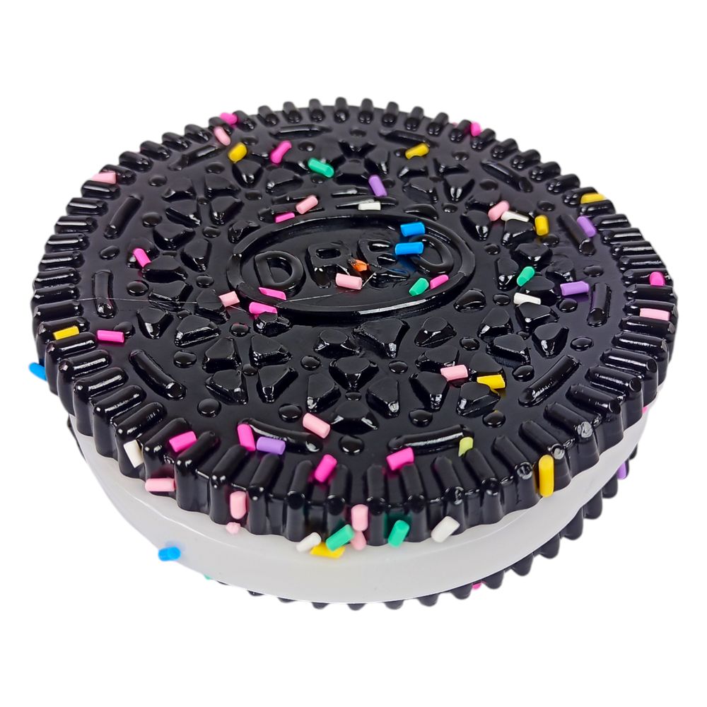 Сквиш орео печенье таба сквиш антистресс черный 10 х 2см (713011 black)