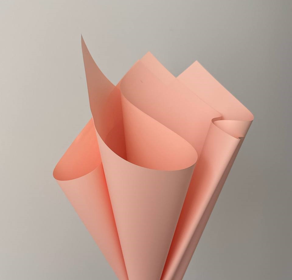 Пленка матовая "Моно" 60 мкр, 58 х 58см - 20 листов (j00334 -32)