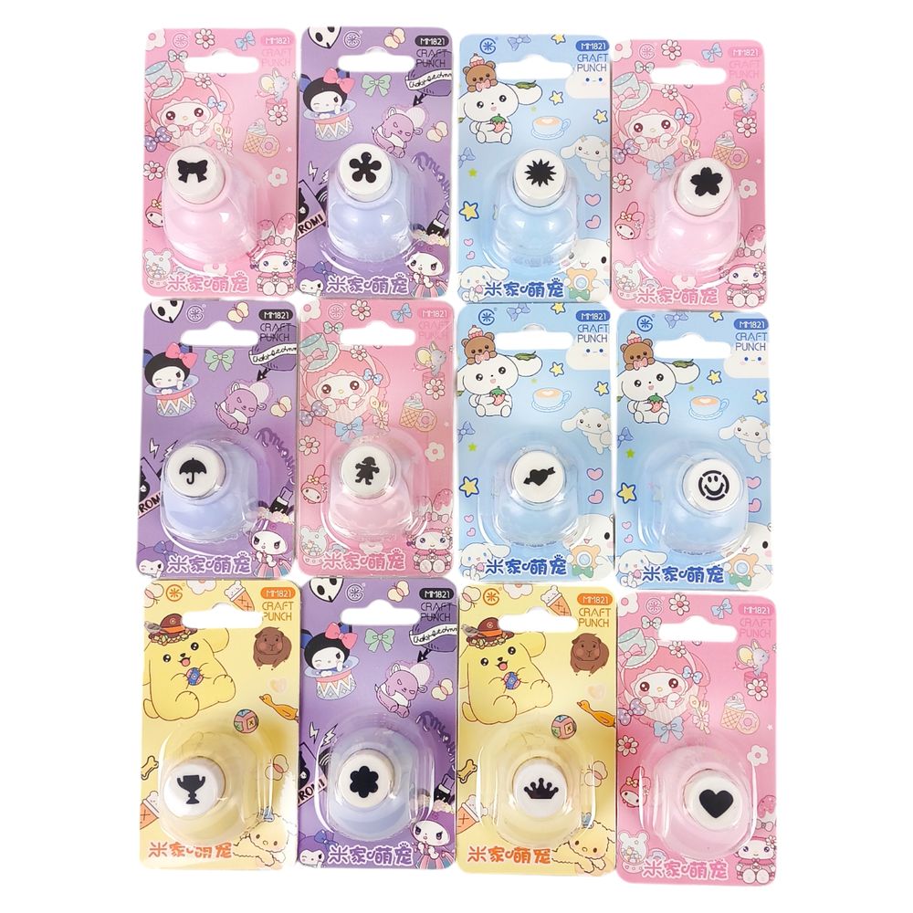 Дирокол фигурный диаметр 1см "Kuromi" (821-24-KU)