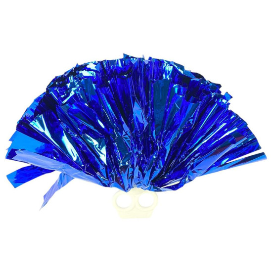 Помпоны для танцев и чирлидинга на кольцах, синие (0815-200   dark blue)