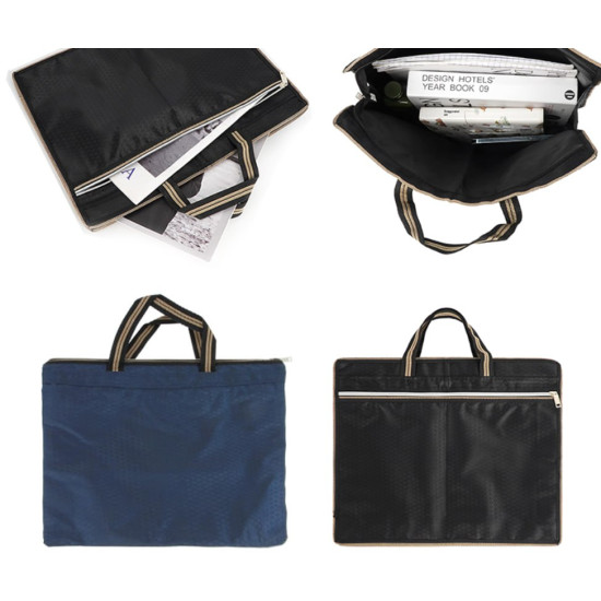 Портфель тканевый, на замочке, 38 х 31см Разноцветный Unison (27-1)