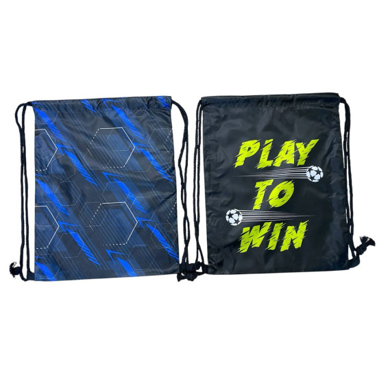 Мешок для обуви "Спорт" не промокает 34 х 43см, 4 вида (430-22)