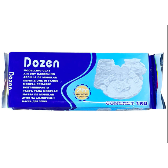 Паста для моделирования белая - 1,0 кг (0668DSCN)
