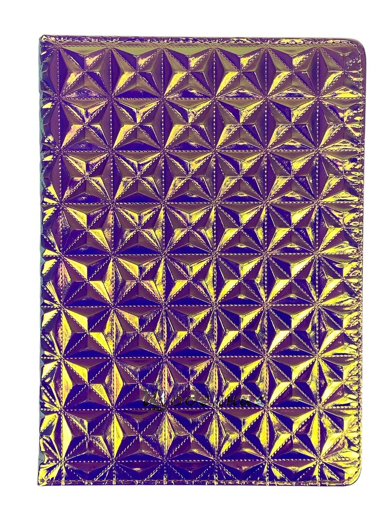 Дневник кож/зам 24 х 17,5см 3 D ромбы (0025-11)