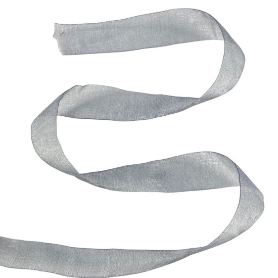 Стрічка з органзи "грифельний" 2,0см х 50 ярдів Сірий Marill (D02020-1059)