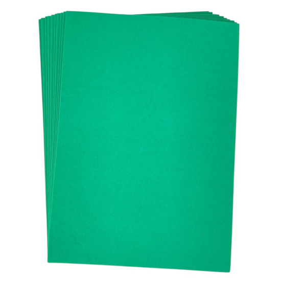 Фоамиран 20 х 30см, 1,5мм, 10 листов, Темно-зеленый Зеленый Josef Otten (15A4-7045)