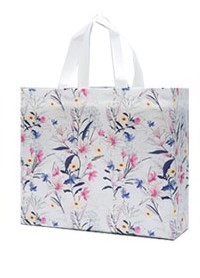 Сумка-шопер пластиковая 47 х 36 х 10см (63-1-7-1003)