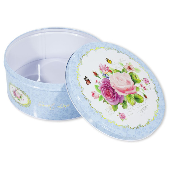 Металлическая круглая подарочная коробка MT-026-3 (MT-026-3)