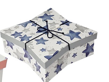 Коробка подарочная в наборе - 3шт (0898-2)