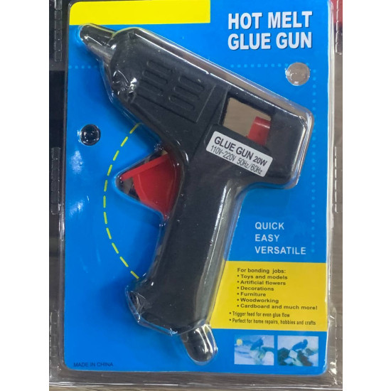 Пістолет для термоклея "Simple"  д.=7.0мм 20W  європ. розетка (4813)