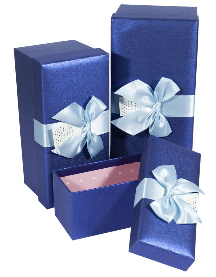 Подарункова коробка CH01-9, прямокутна, 30X14X13.5cm/25.5X12X11.5 /21X9X9cm   3шт. в наборі (CH01-9)