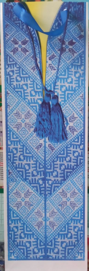 Пакет паперовий 150г під пляшку, 12 х 40 х 09см Синій Unison (PVM124009U-1)