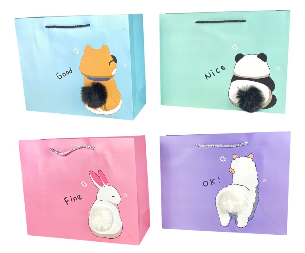 Подарунковий пакет горизонтальний 32 х 26 х 11см, 210гр (Q9349M)