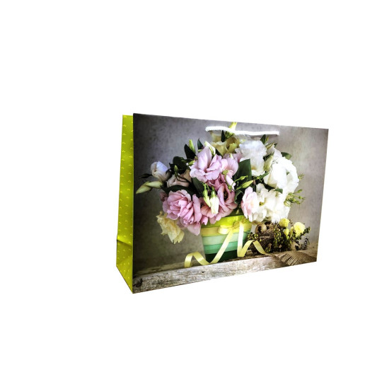 Пакет подарунковий ламінований 25х36х10см, 170г/м2 Різнокольоровий Unison (W4)