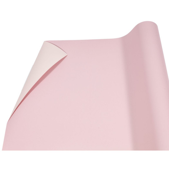 Пленка 0,6мх9ярд  мат-я для цветов двусторонняя  пудра+бисквит P2TD-22 (P2TD-22)