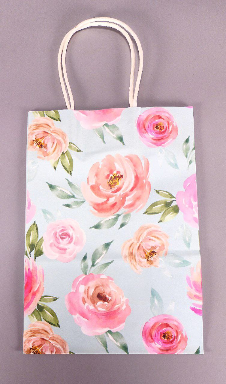 Пакет подарунковий 15 x 8 x 21см (12шт/уп) Різнокольоровий Unison (JK-1633S)