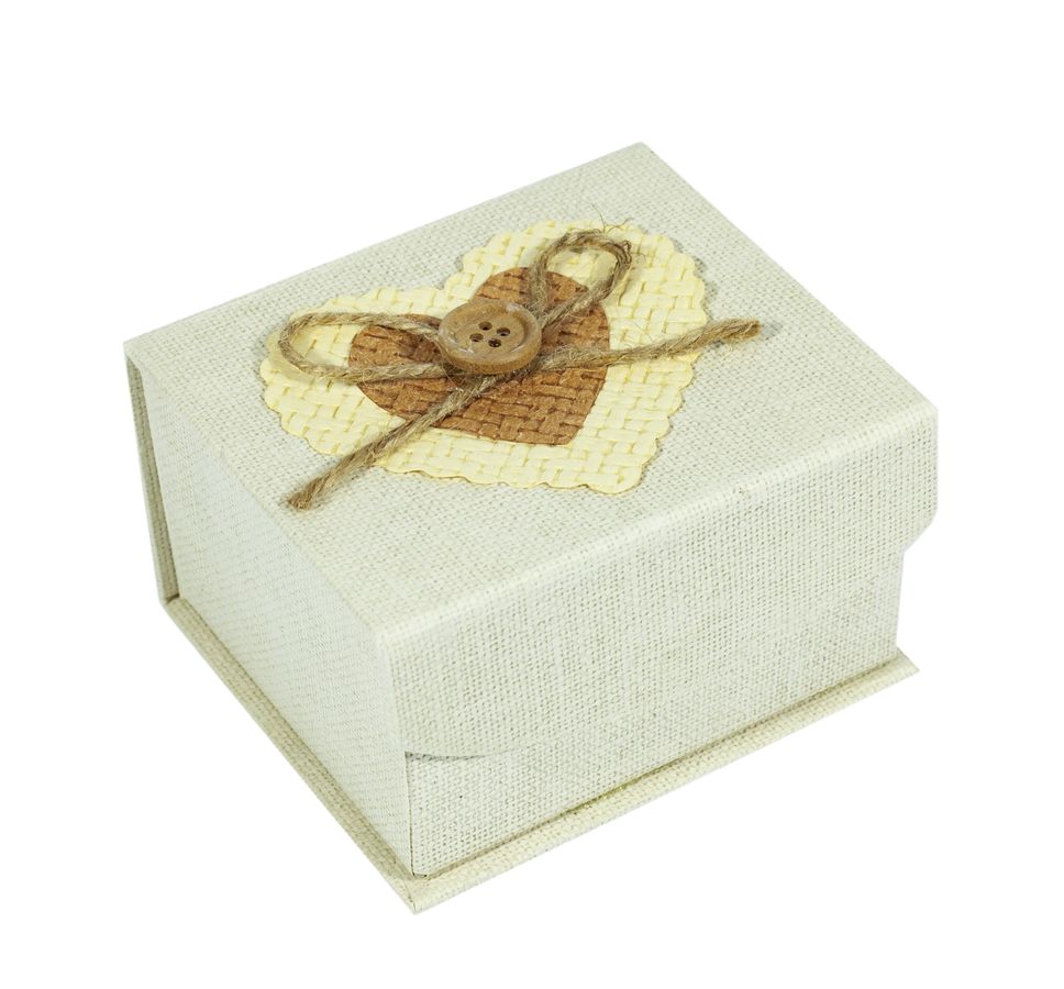 Коробка подарункова Y91143T, ювелірна, з гудзиком, 6 кольорів,  9x8x5.4cm (Y91143T)