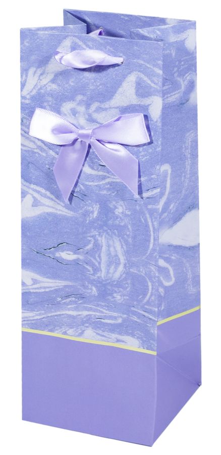 Пакет подарочный  29 х 10,5 х 10см (12шт/уп) Фиолетовый Unison (BD-1.)