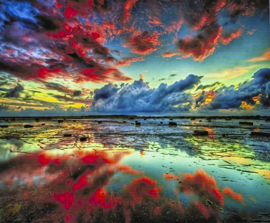 Картина за номерами 40 х 50см "Захід" Різнокольоровий Unison (8481_B)