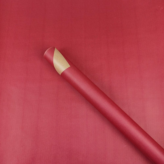 Папір пакувальний крафт-двосторонній 0,7 х 7м Рожевий Unison (Пт 475.39)