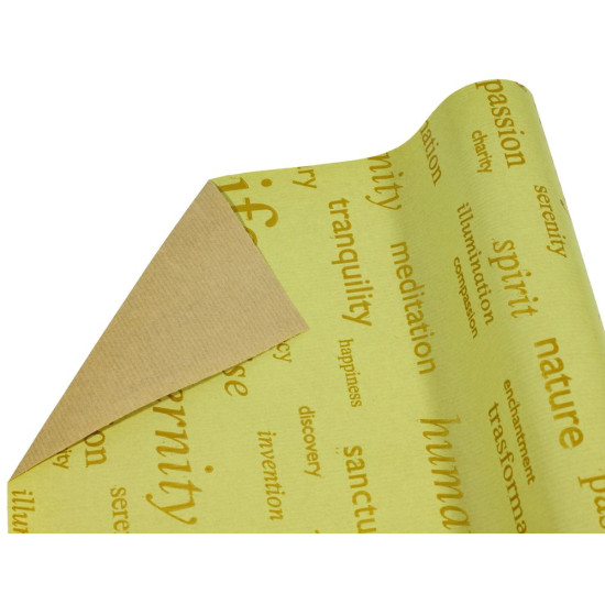 Папір пакувальний крафт-двосторонній 0,7 х 7м Зелений Unison (Пт 480.17)