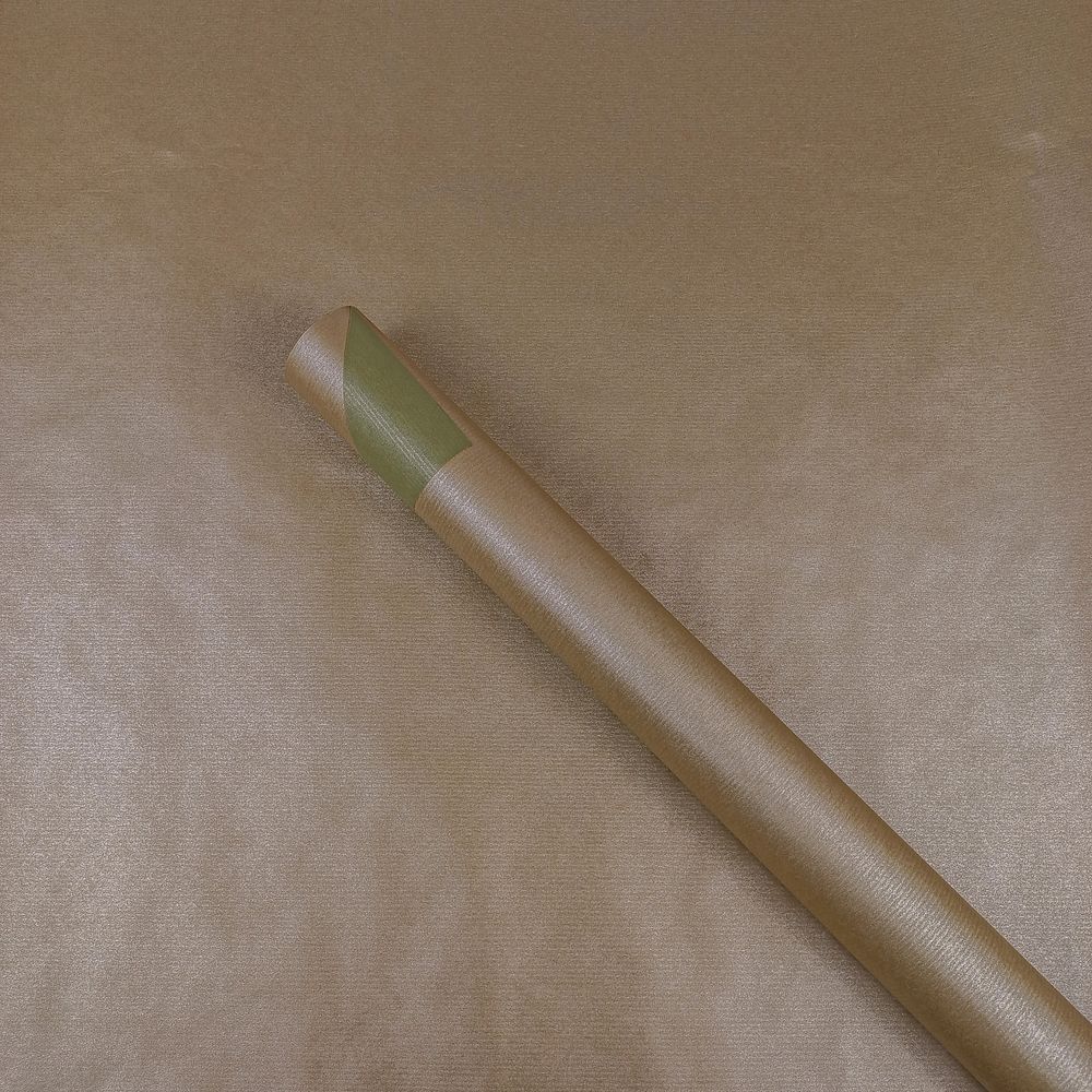 Папір пакувальний крафт-двосторонній 0,7 х 7м Золотий Unison (Пт 475.37)