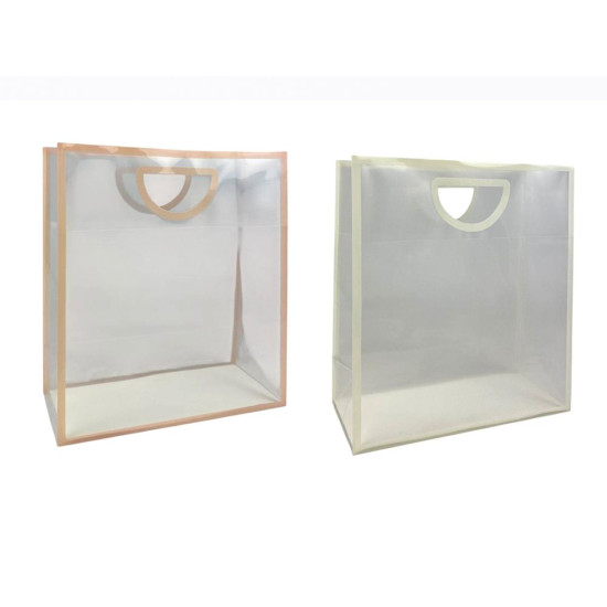 Пакети прозорі пластикові   2 кольори, 28 х 25 х 11,5см Різнокольоровий Unison (PPWKSz649)