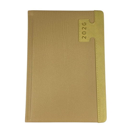 Щоденик датований лінія "Класичний" А5, 168 сторінок (105205DL beige)