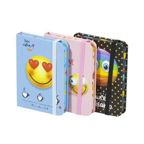 Блокнот на резинке 80 л А7 80 г/м² Разноцветный Unison (NA780080)