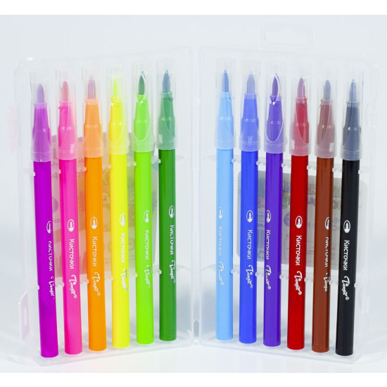 Фломастери TD-2699-12 в пластиковій упаковці, 12 кольорів (TD-2699-12)