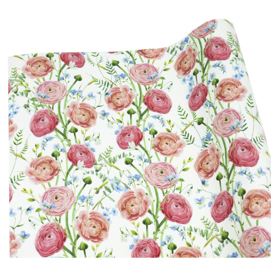 Папір подар-й офсет 50г. Троянда Мерлін; 1000х700 (10 аркушів) Чехія Різнокольоровий Unison (PCZ10070-10-363)